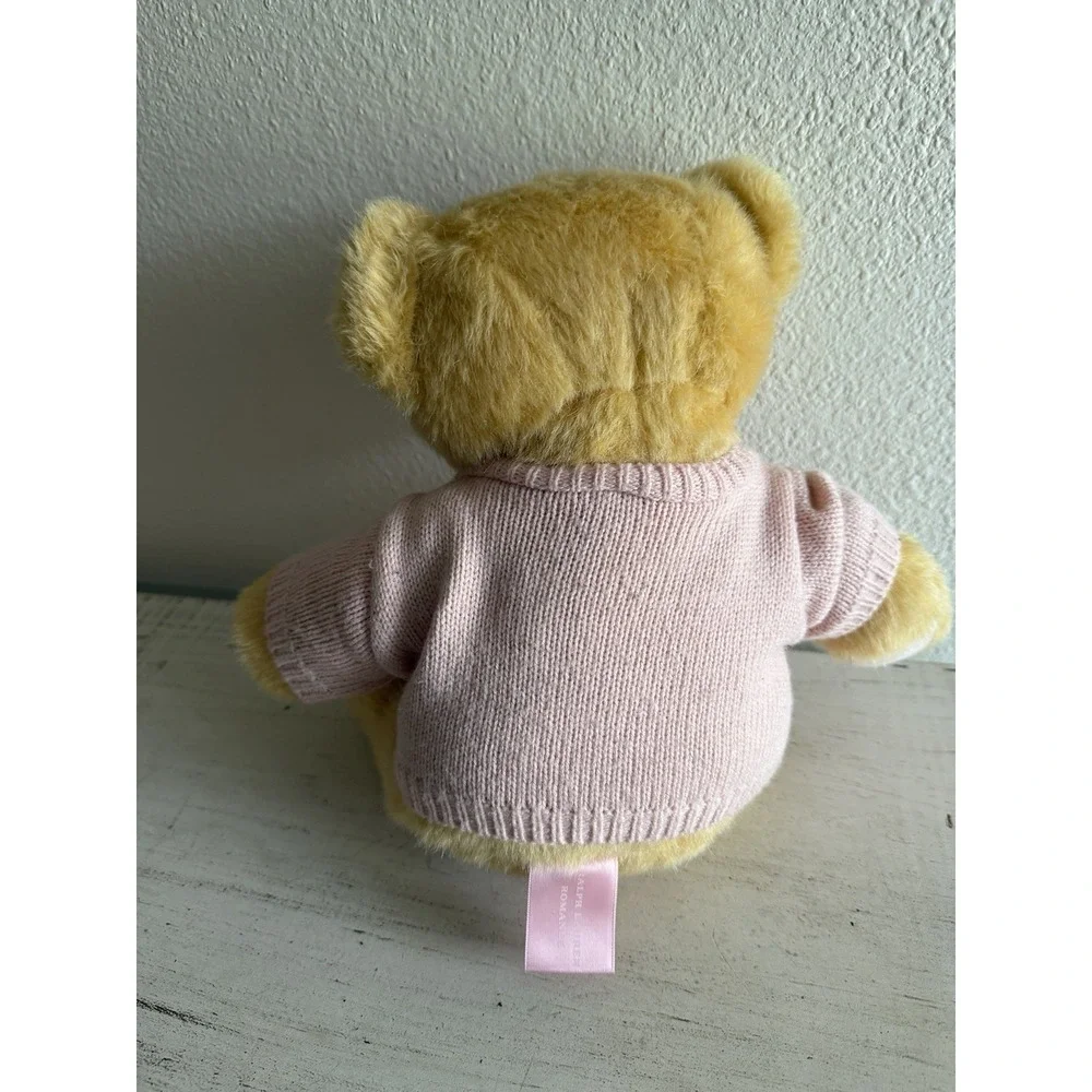 Ralph Lauren Romance‎ The Romance Bear pink sweater teddy